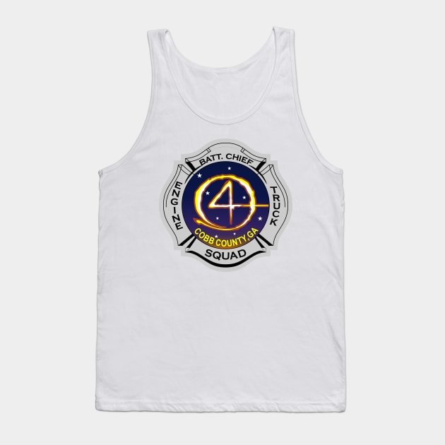 Cobb County Fire Station 4 Tank Top by LostHose